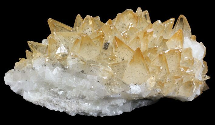 Gemmy Calcite Crystal Cluster - Elmwood Mine, Tennessee #66315